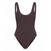 Capri Swimsuit Baddräkt Badkläder Brown AIM'N