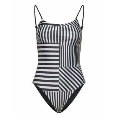 Cceco Penida Swim Suit Baddräkt Badkläder Black Mads Nørgaard