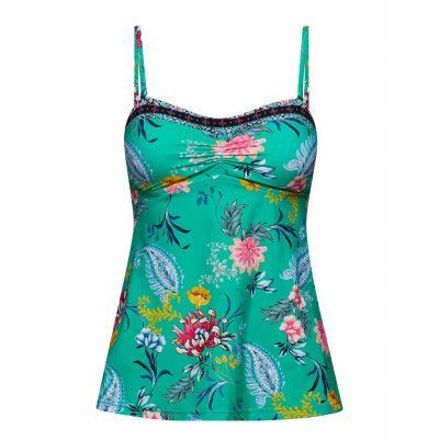 C/D Trapeze Singlet Tankini Baddräkt Grön Seafolly