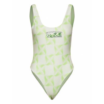 ROTATE Birger Christensen Cismi Bathing Suit Grön