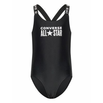 Converse 1P-1 Piece Swimsuit Svart