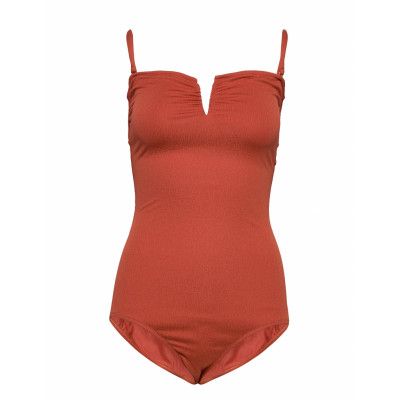 Cocos Baddräkt Badkläder Orange By Malene Birger