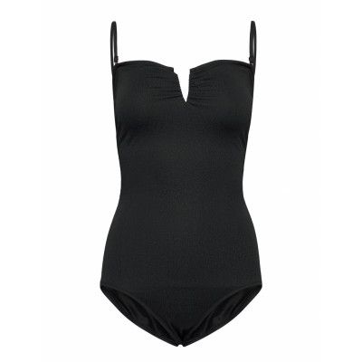 Cocos Baddräkt Badkläder Svart By Malene Birger