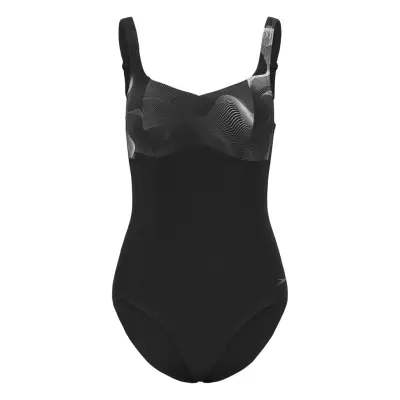 Contourlustre Printed Shaping 1Pc *Villkorat Erbjudande Baddräkt Badkläder Svart Speedo