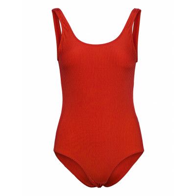 Costa Saline Baddräkt Badkläder Röd Mads Nørgaard