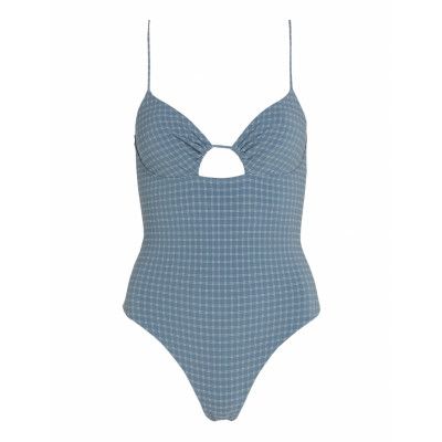 Tommy Hilfiger Cut Out Piece Blå