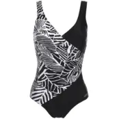 Damella Black and White Soft Padding Swimsuit * Fri Frakt * * Kampanj *