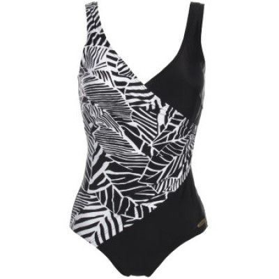 Damella Black and White Soft Padding Swimsuit * Fri Frakt * * Kampanj *