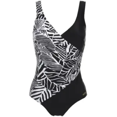 Damella Black and White Soft Padding Swimsuit * Fri Frakt * * Kampanj *
