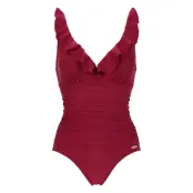 Damella of Sweden Swimsuit Virgina - Burgundy - 38