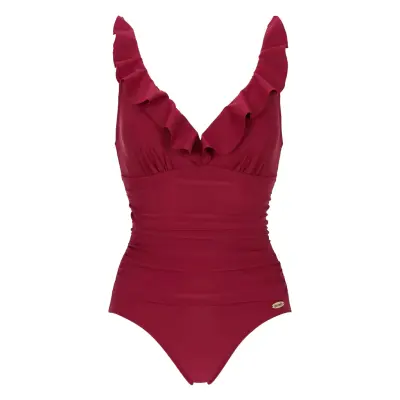 Damella of Sweden Swimsuit Virgina - Burgundy - 38