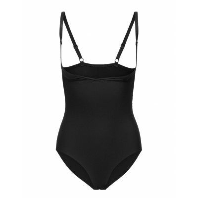 Decoy Shapewear Bodystocking Topp Svart Decoy