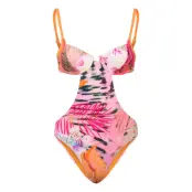 Desigual Swim_Nasau One Piece - Orange - L