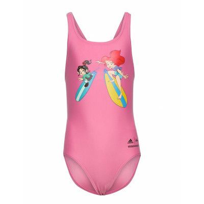 Disney Princess Swimsuit W Baddräkt Badkläder Rosa Adidas Performance