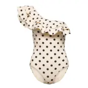 Eleonor -Shoulder Swimsuit Baddräkt Badkläder Multi/mönstrad By Malina