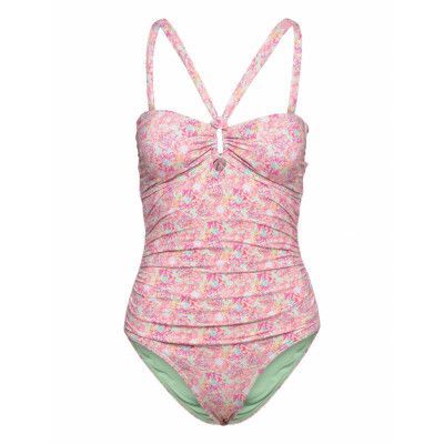 Eloide Swimsuit Baddräkt Badkläder Pink Malina