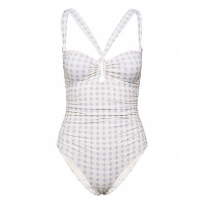 Eloide Swimsuit Baddräkt Badkläder Vit By Malina