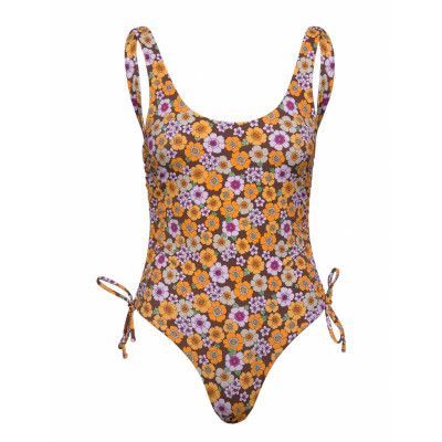 Endrop Swimsuit Aop 5782 Baddräkt Badkläder Multi/patterned Envii