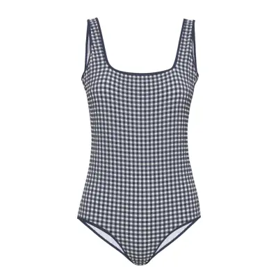 Esther Swimsuit Baddräkt Badkläder Blå Morris Lady