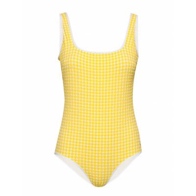 Esther Swimsuit Baddräkt Badkläder Gul Morris Lady