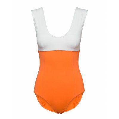 Etra Baddräkt Badkläder Orange Max Mara Leisure