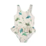 Filibabba Eva – Badedragt 3-4 År – First Swim Beige