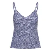 Femilet Tidra Wirefree T-Shirt Tankini Blå