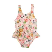 Filibabba Eva – Badedragt 3-4 År – Ocean Blossom Rosa