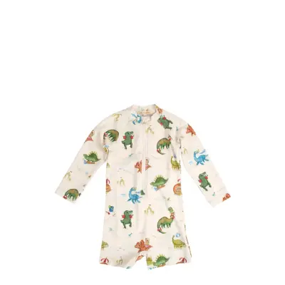 Filibabba Villads – Uv-Dragt 1-2 År – Dino Beach Kräm