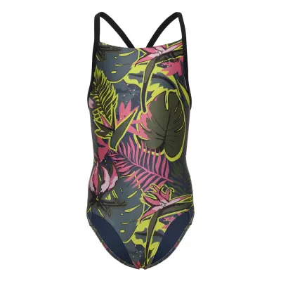 Flower Swimsuit Baddräkt Badkläder Multi/mönstrad Adidas Performance