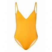 Fughigz Swimsuit Baddräkt Badkläder Yellow Gestuz