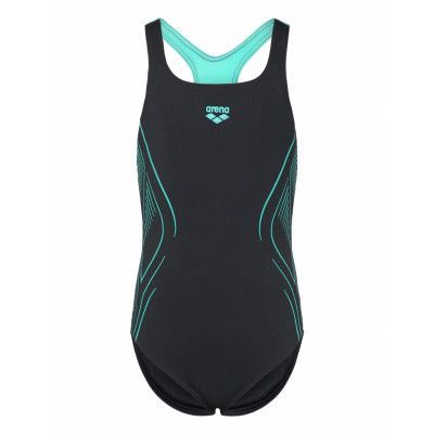 Arena G Reflecting Swimsuit Swim Pro Back Svart