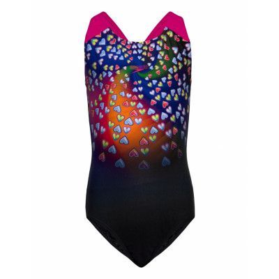 Girls Digital Placement Splashback *Villkorat Erbjudande Baddräkt Badkläder Rosa Speedo