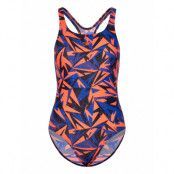 Girls Hyper Boom Allover Medalist Sport Swimsuits Multi/patterned Speedo