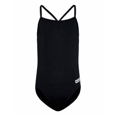 Girl's Team Swimsuit Challenge Solid Sport Swimsuits Svart Arena