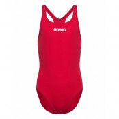 Girl's Team Swimsuit Swim Pro Solid *Villkorat Erbjudande Baddräkt Badkläder Röd Arena