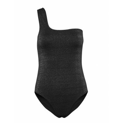 Glitter Swim Baddräkt Badkläder Svart Ganni