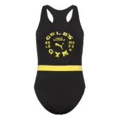 Golds Gym Wns Bodysuit *Villkorat Erbjudande T-shirts & Tops Bodies Svart PUMA