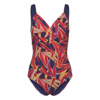 Femilet Granada Bikini Wirefree Covering T-Shirt Swimsuit Röd