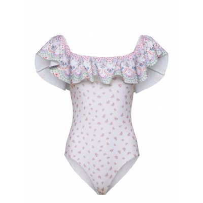 Hailey Swimsuit Baddräkt Badkläder Rosa By Malina