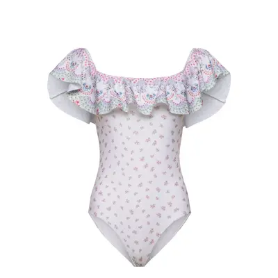 Hailey Swimsuit Baddräkt Badkläder Rosa By Malina