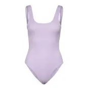 Hanna Swimsuit Baddräkt Badkläder Purple OW Collection