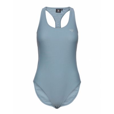 Hmldonna Swimsuit Baddräkt Badkläder Blå Hummel