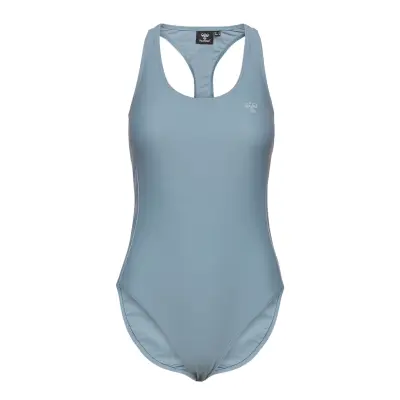Hmldonna Swimsuit Baddräkt Badkläder Blå Hummel