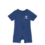 Hmldrew Bodysuit *Villkorat Erbjudande Baddräkt Badkläder Marinblå Hummel