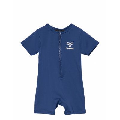 Hmldrew Bodysuit *Villkorat Erbjudande Baddräkt Badkläder Marinblå Hummel