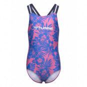 Hmlzoey Swimsuit Baddräkt Badkläder Multi/mönstrad Hummel