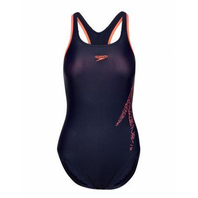 Boomstar Placement Racerback Baddräkt Badkläder Blå Speedo