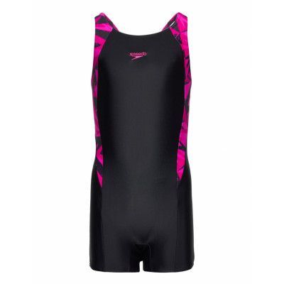 Girls Hyper Boom Splice Legsuit Baddräkt Badkläder Multi/mönstrad Speedo