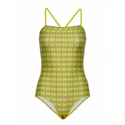 Ibiza Swimma Baddräkt Badkläder Gul Mads Nørgaard